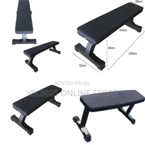 Adjustable Weight Bench Sit-Up Board Sitting Chair Heavy Duty Flat