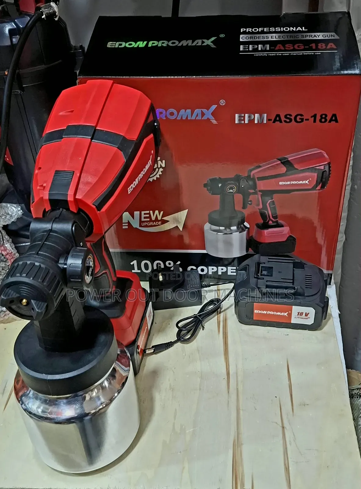 Cordless Electric Spray Gun