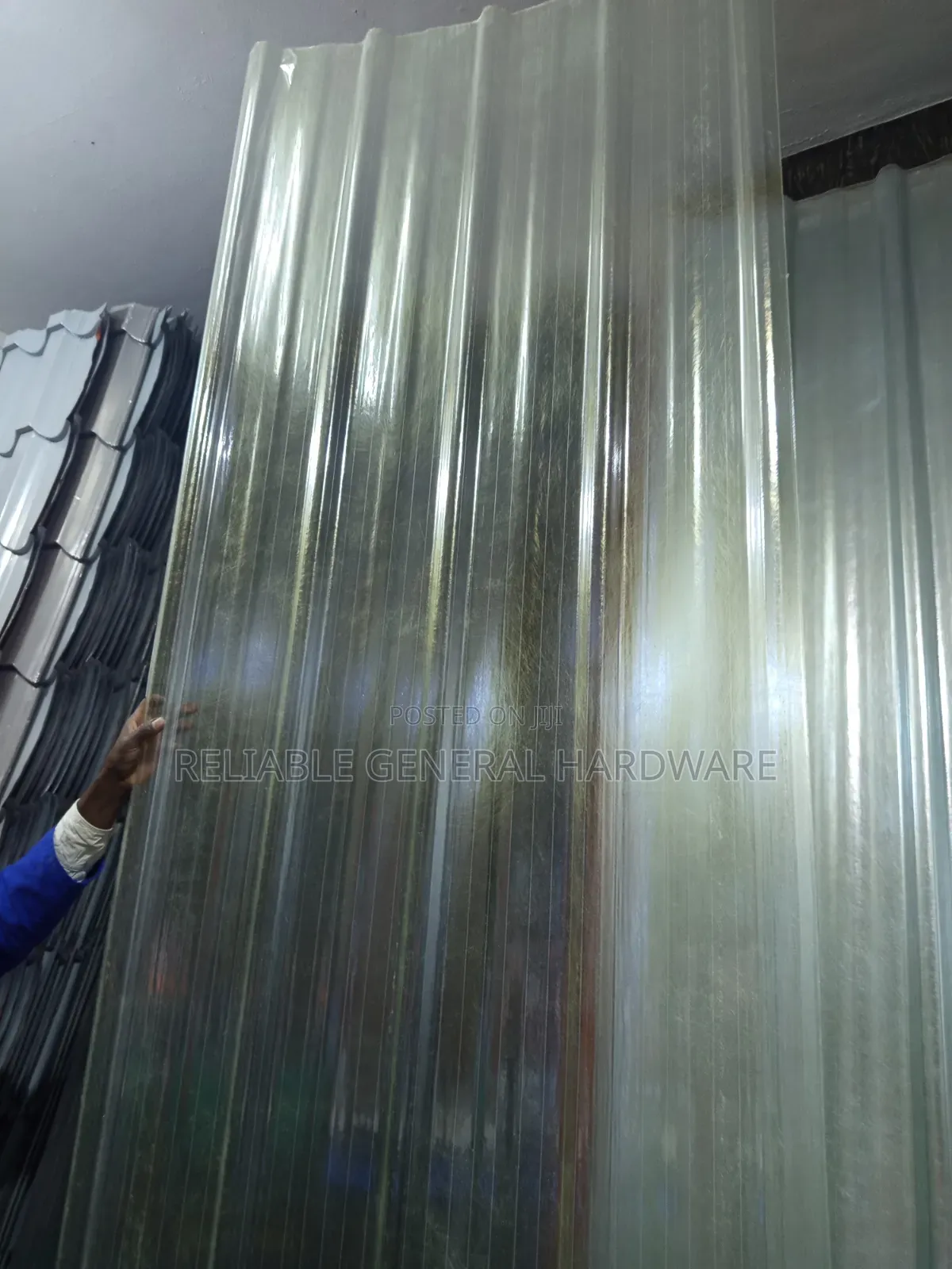 Translucent Iron Sheets Clear Fibre