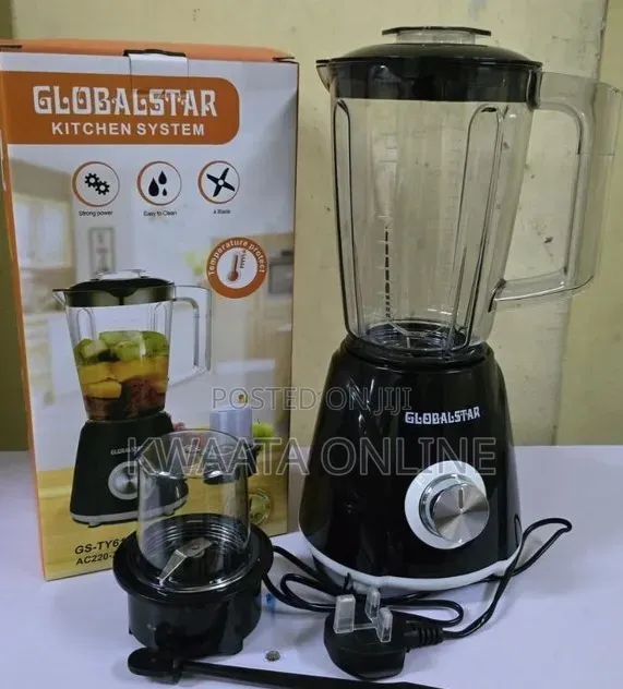 Globalstar Gs-Ty618a, 1.5litre Blender With Grinder 800w