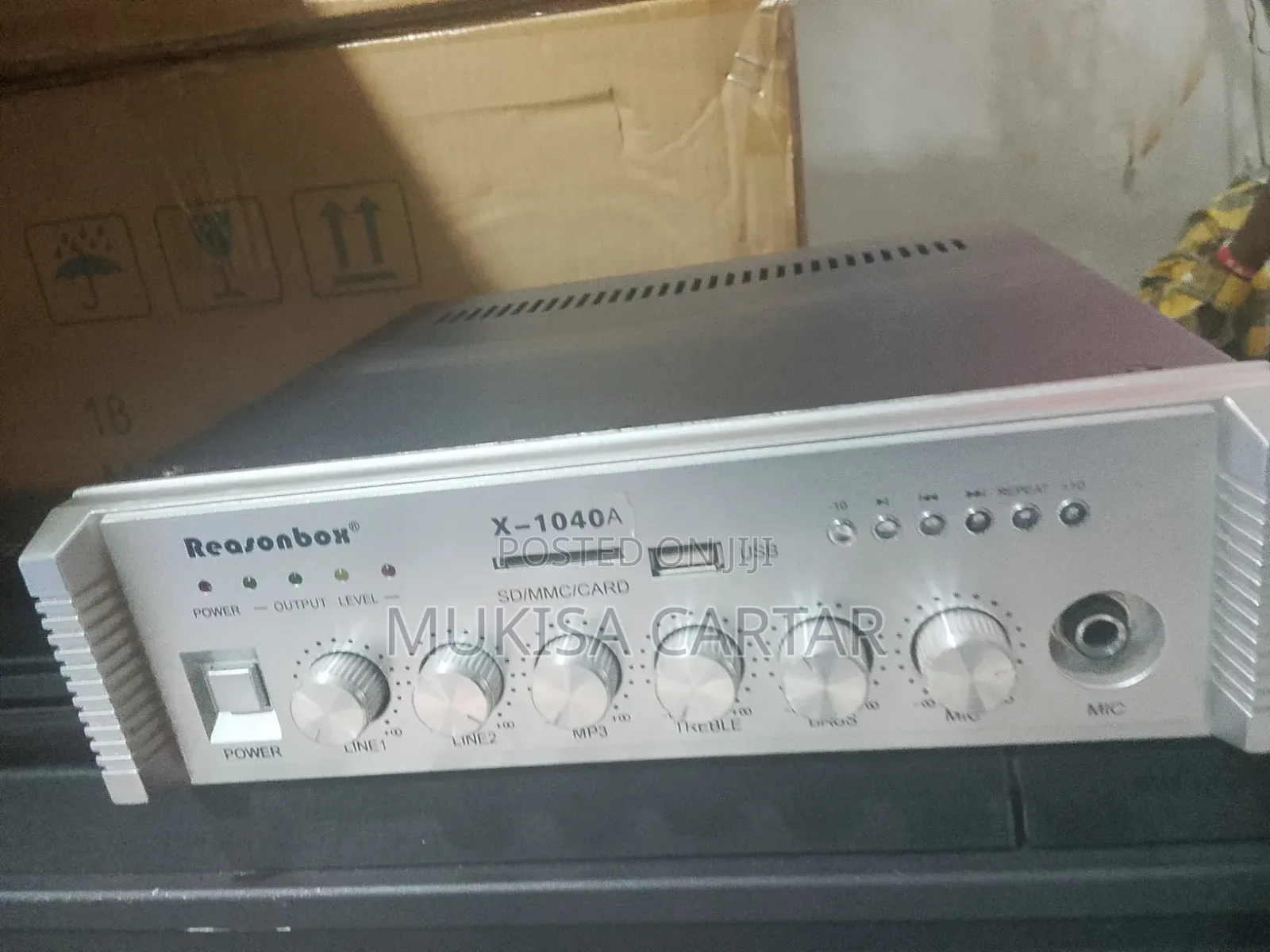 Reason Box Amplifier