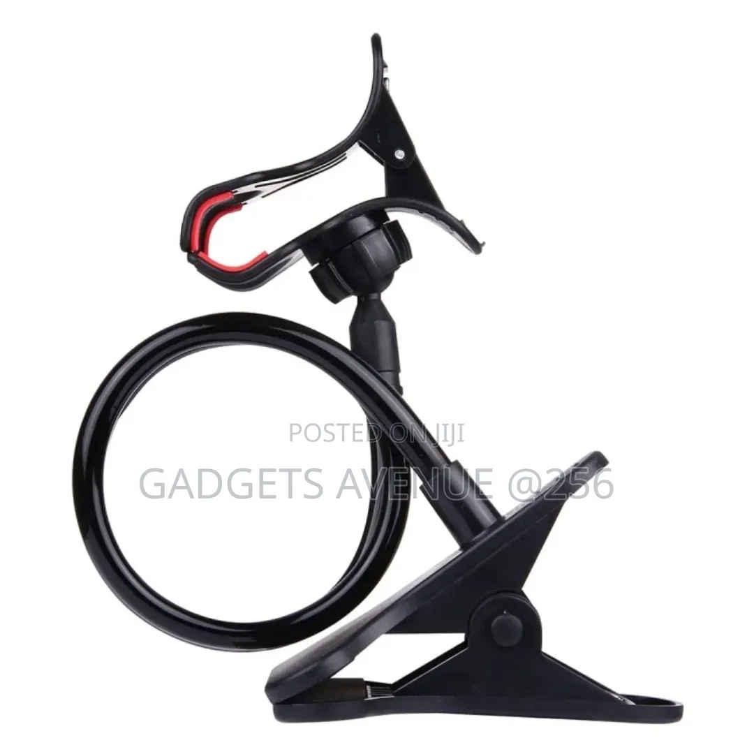 Lazy Bracket Flexible Gooseneck Holder Features a 360-Degree