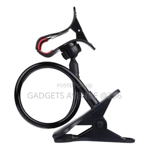 Lazy Bracket Flexible Gooseneck Holder Features a 360-Degree