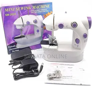 Mini Sewing Machine, Portable Household Beginners, With Foot Pedal