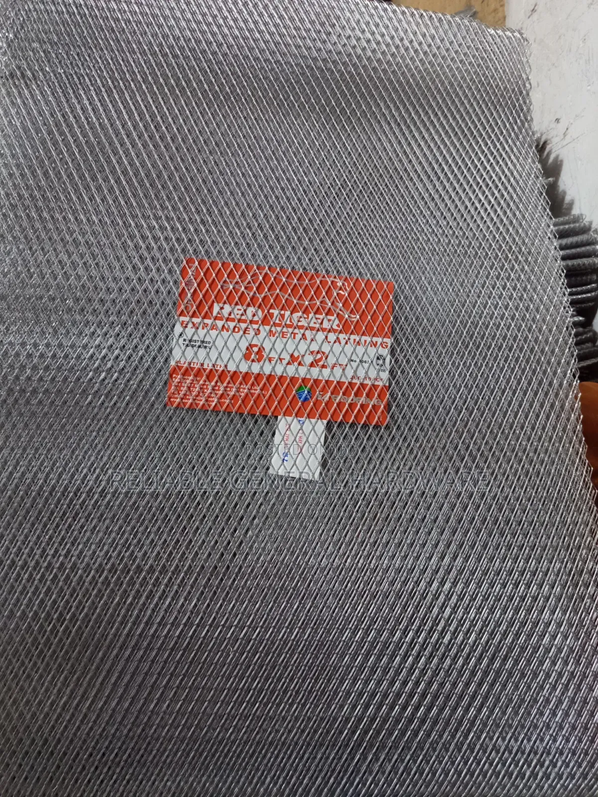 Expanded Wire Mesh Red Tiger 8x2ft