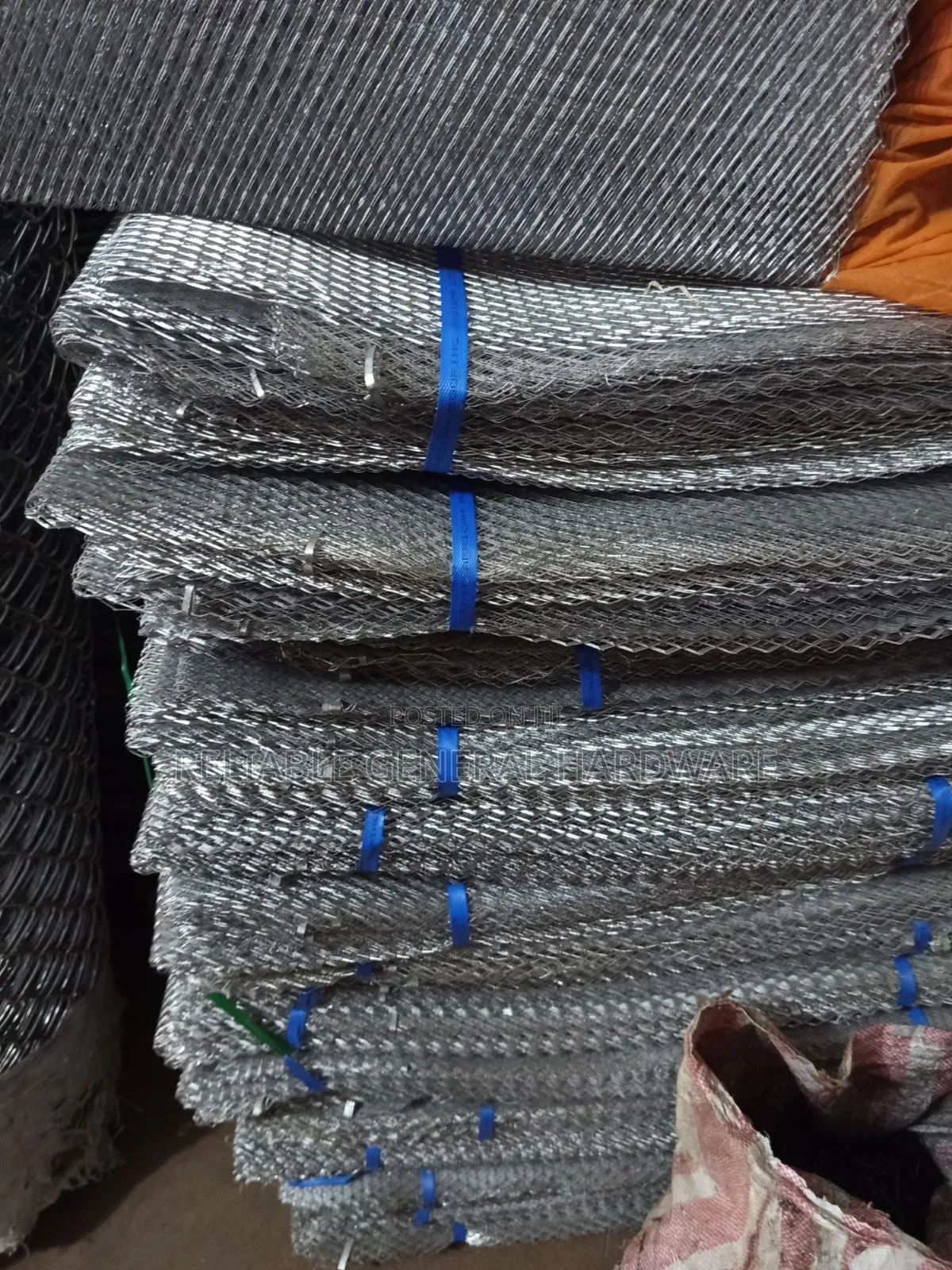Expanded Wire Mesh Red Tiger 8x2ft