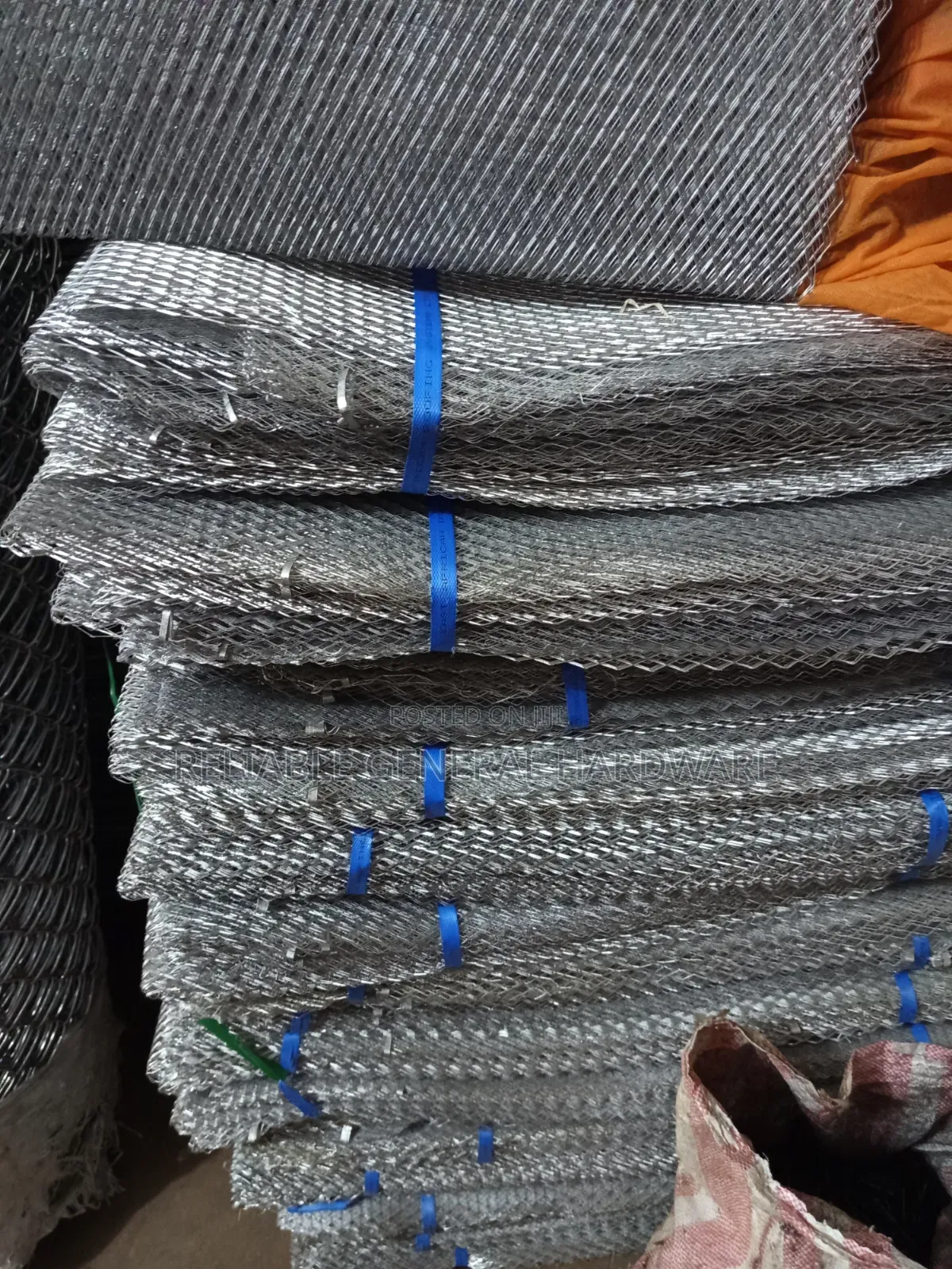 Expanded Wire Mesh Red Tiger 8x2ft