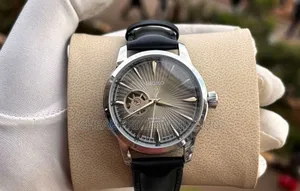 Custom Seiko Mod • White Open-Heart Guilloche Presage • 40.5mm