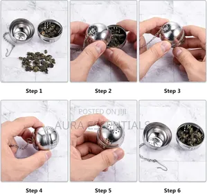 2pcs Stainless Steel Tea Infusers