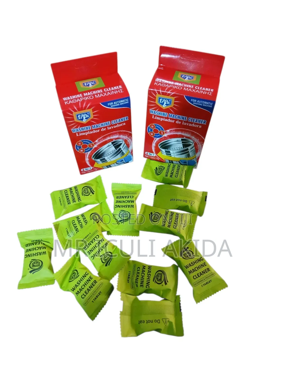 12pcs Washing Machine Cleaning Tablets