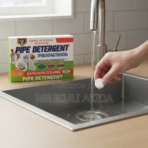 12pcs Pack Pipe Detergent Cleaning Tablets