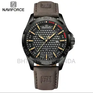 Naviforce 8023 Leather Watch