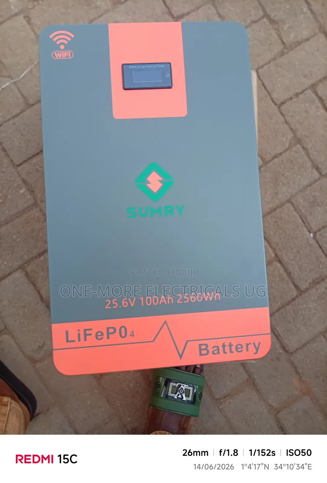 Smart Lithium Battery 2560kwh/24volts