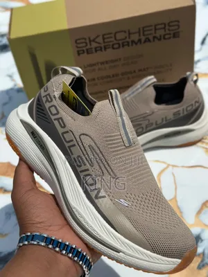 Skechers Propulsion Tan Sneakers
