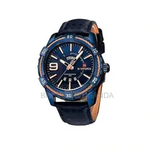 Naviforce 9117 Leather Watch