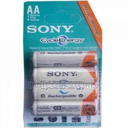 Sony Rechargeable Aa 1.2v Battery
