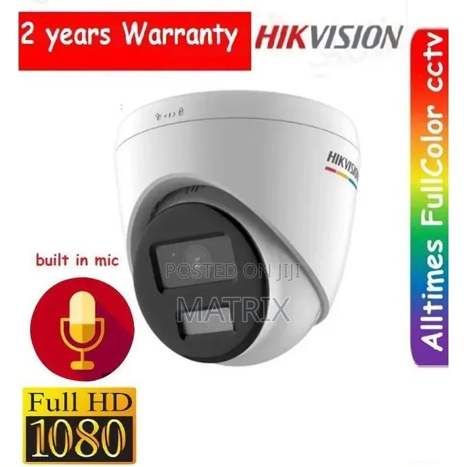 8 CCTV Fullcolor Camera Kit (6dome+2bullet Shape Pack), Free 2tb Drive