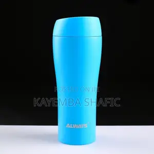 Brand New Always 450ml Stainless Steel Travel Mug - Blue