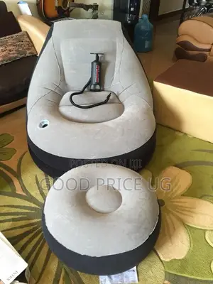 Lntex Ultra Lounge Inflatable Chair and Ottoman Set