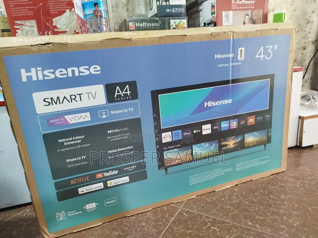 Brand New Hisense 43 Inches Digital Smart With Inbuilt Decoder