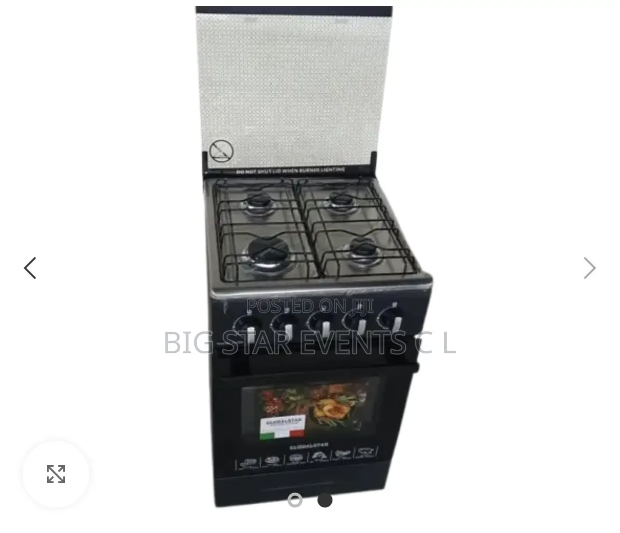 Gass Oven.
