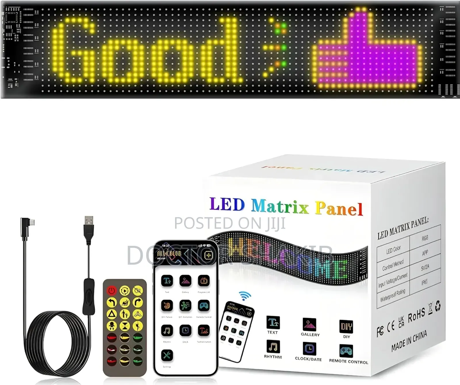 Customizable Led Flexible Matrix Panel Display
