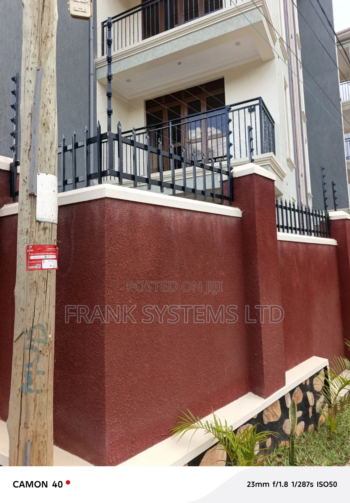 Electric Fencing Installation 100fts by 35fts