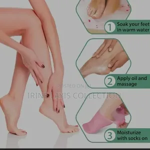Silicon Spa Moisturing Socks