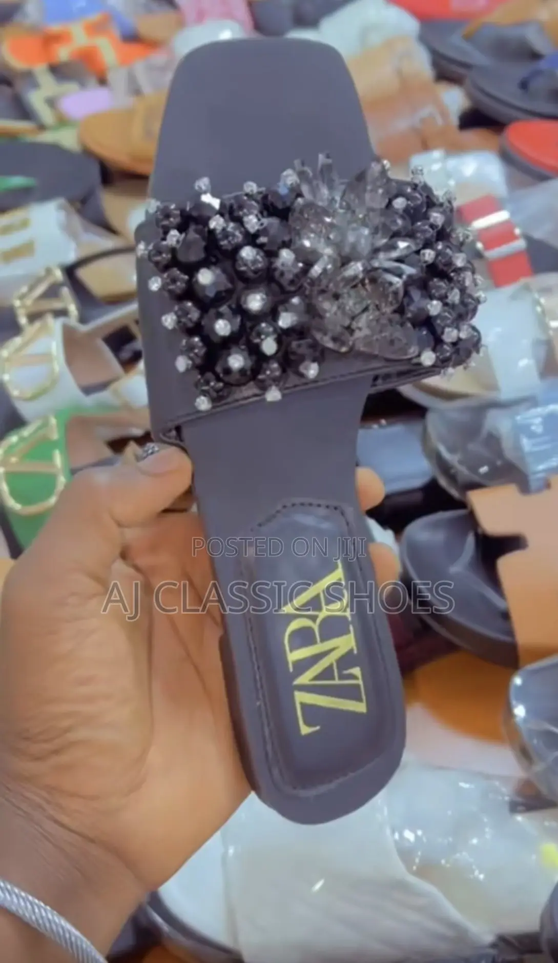 Zara Black Flat Shoes