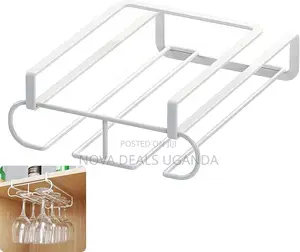 Wine Glass Holder, Under Cabinet Glass Rack, Rack Stemware Holder,
