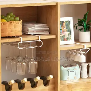 Wine Glass Holder, Under Cabinet Glass Rack, Rack Stemware Holder,