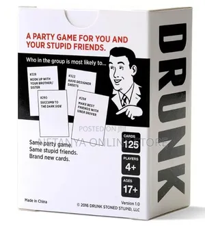 Drunk Stoned or Stupid Cards