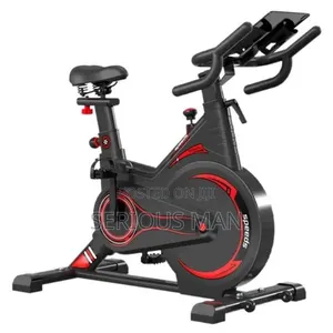 Generic Indoor Cycling Exercise Bike Equipped With a Digital LCD