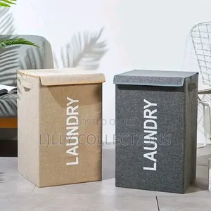 Folding Cotton Laundry Baskets