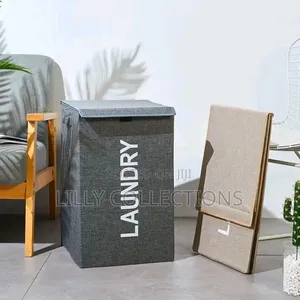 Folding Cotton Laundry Baskets
