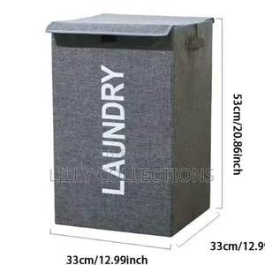 Folding Cotton Laundry Baskets