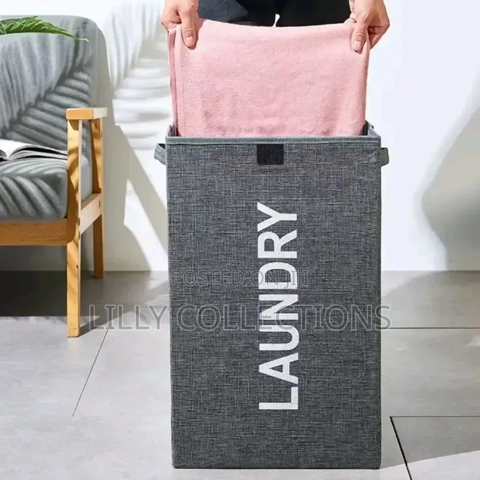 Folding Cotton Laundry Baskets