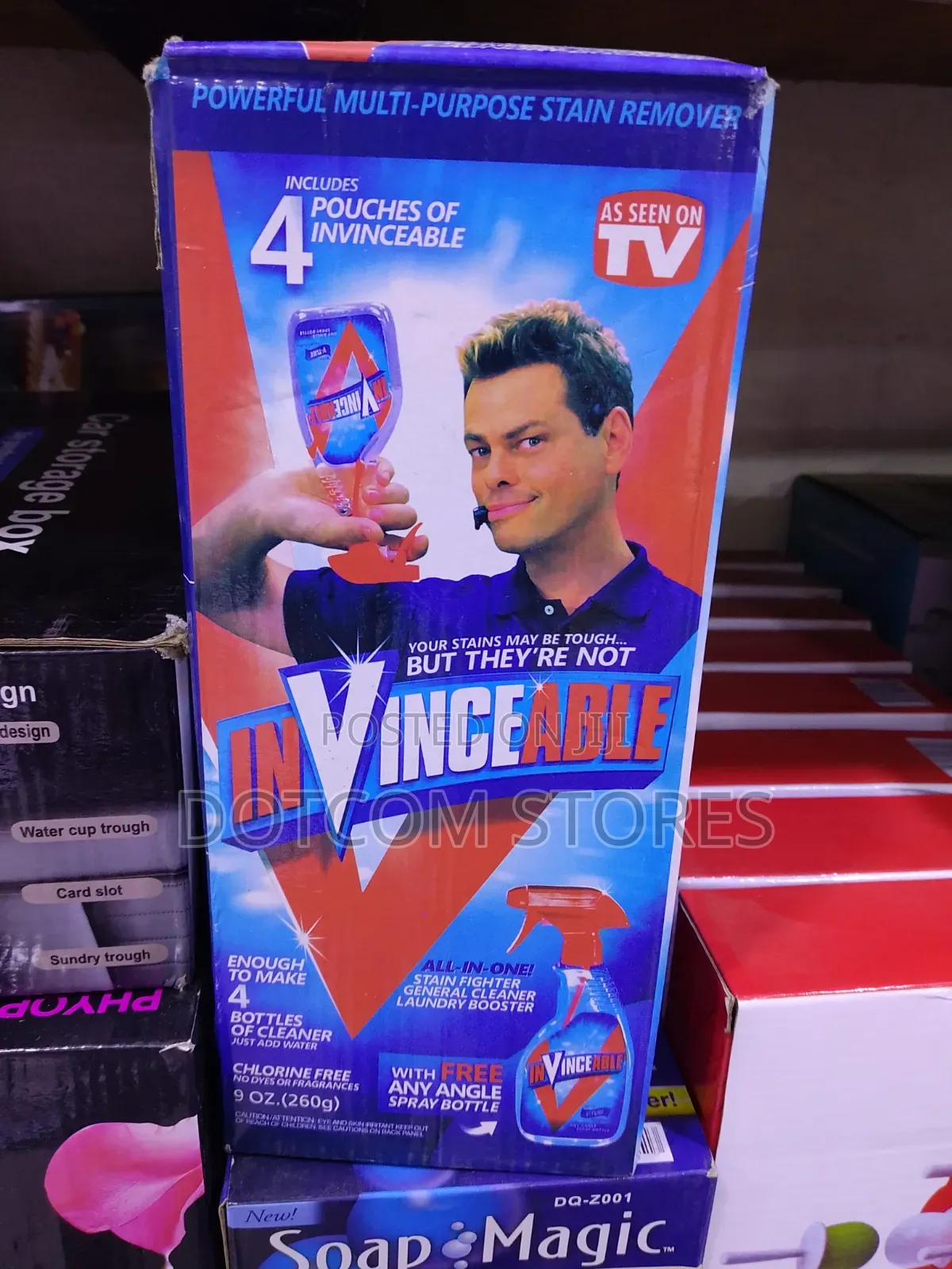 Invinceable 4 Pack Multi-purpose Stain Remover