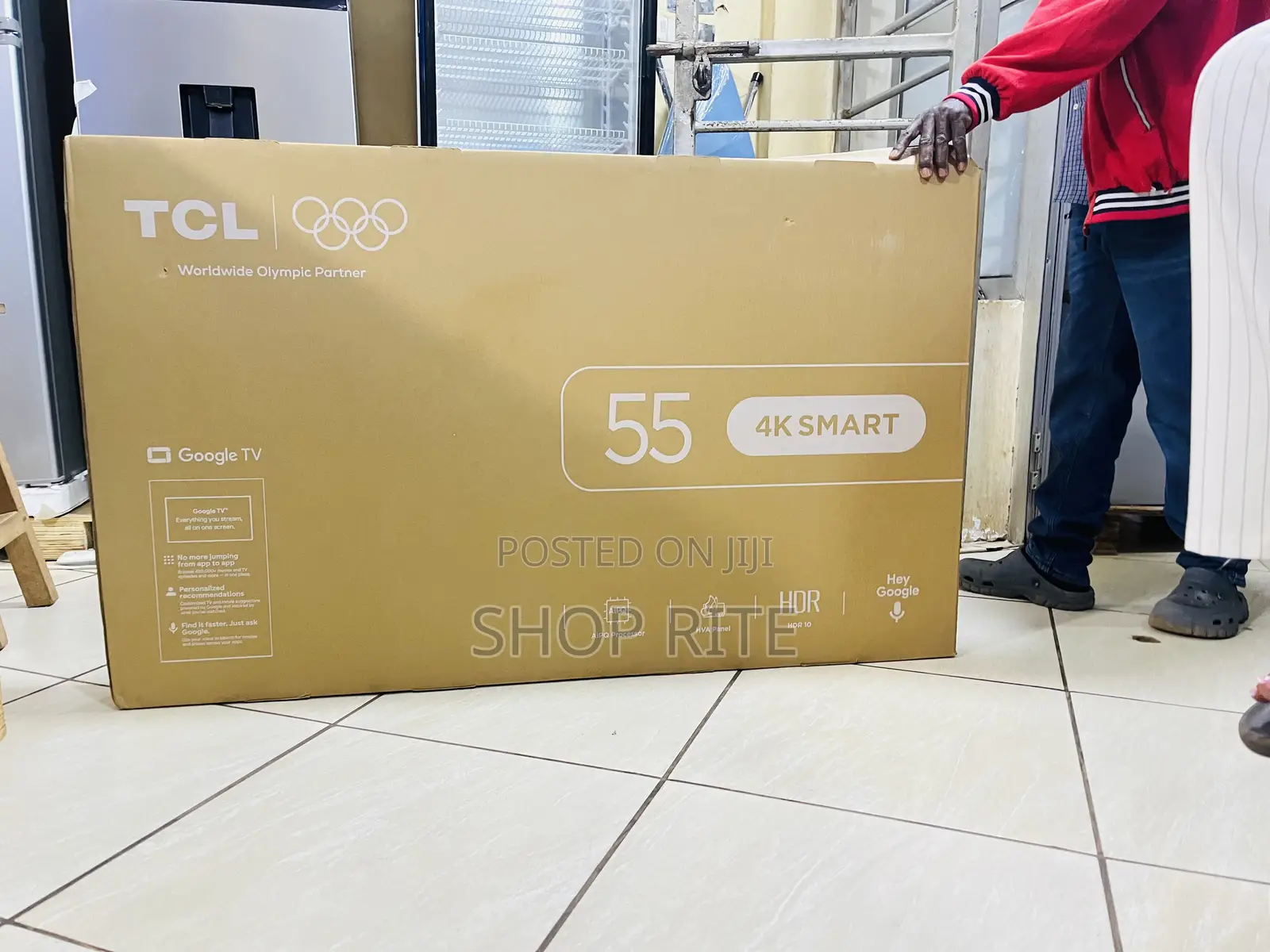 TCL 55 Inches Smart Android TVS Free to Air