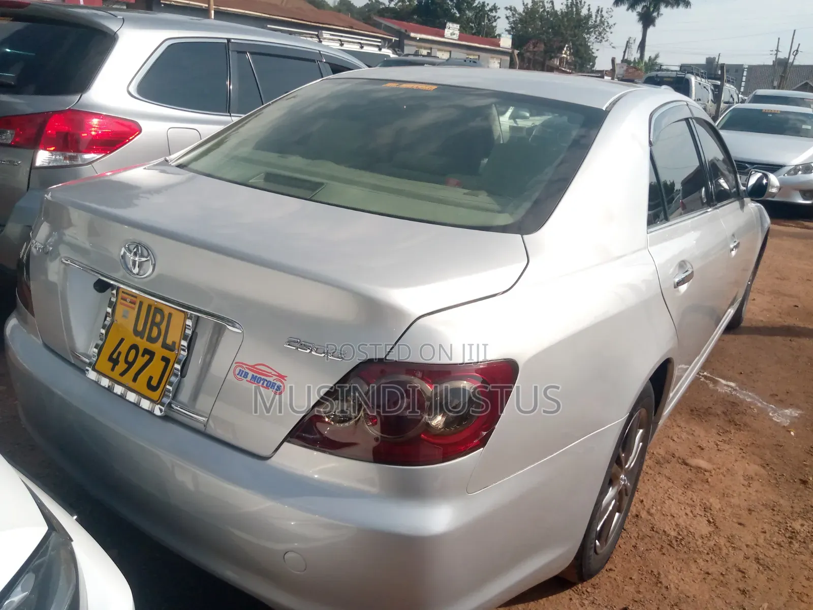 Toyota Mark X 2008 Silver