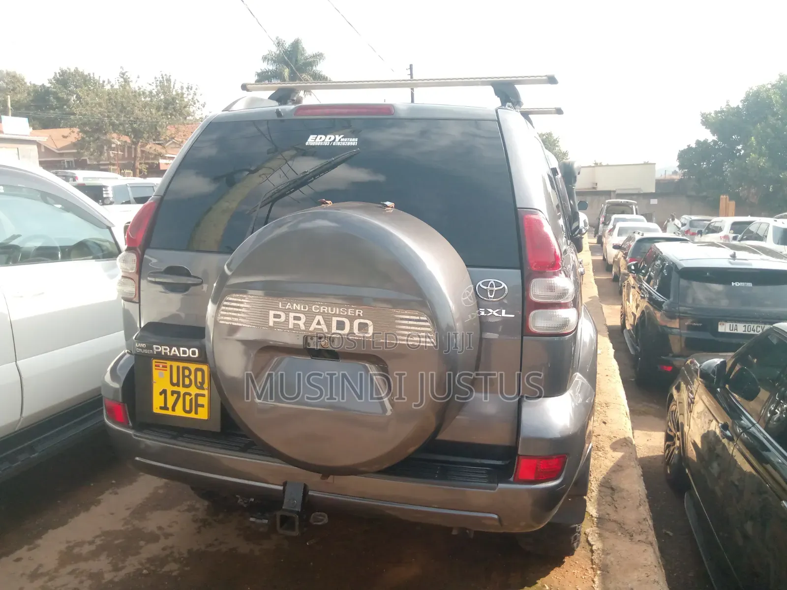Toyota Land Cruiser Prado 2008 Gray