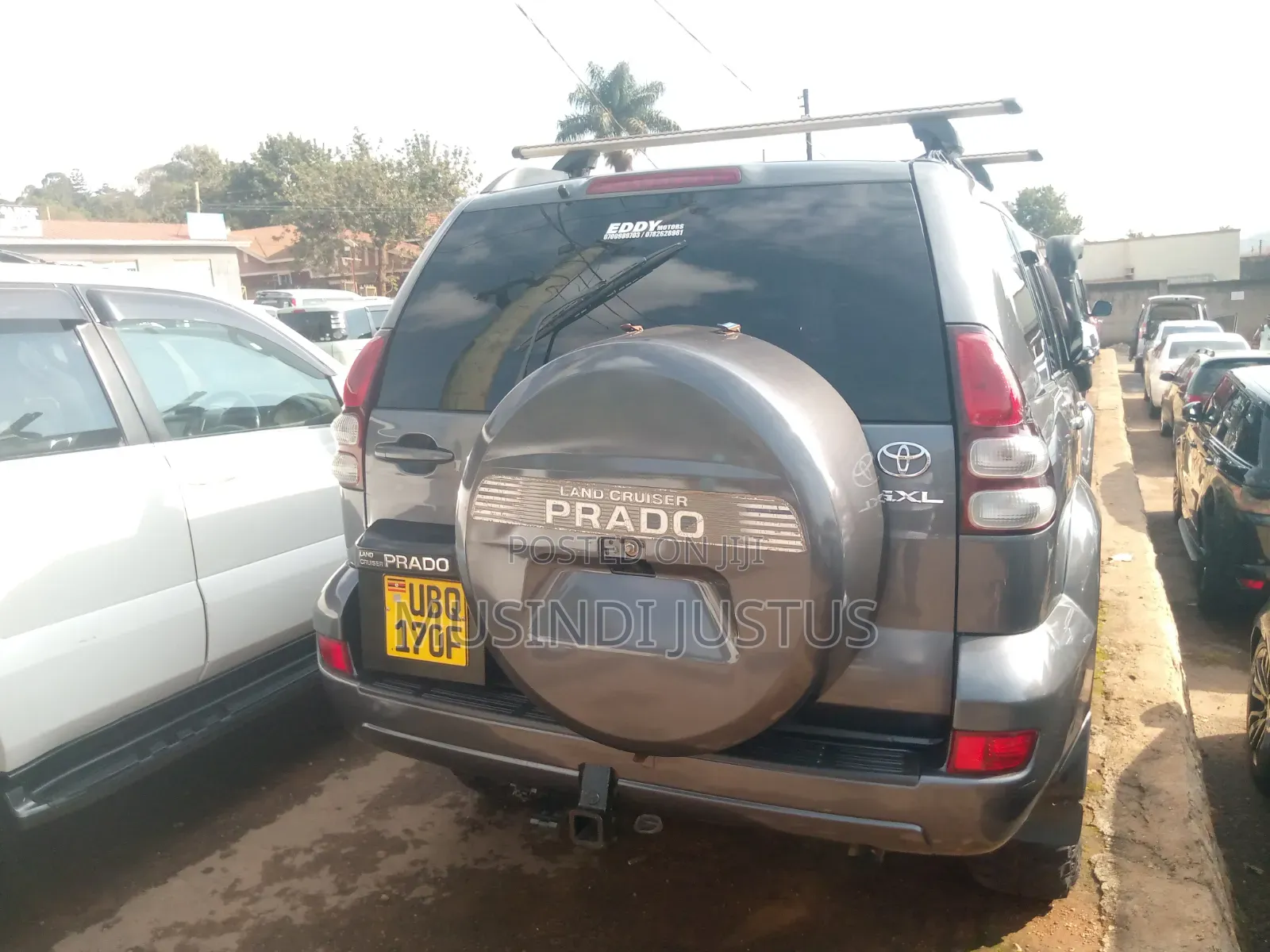 Toyota Land Cruiser Prado 2008 Gray