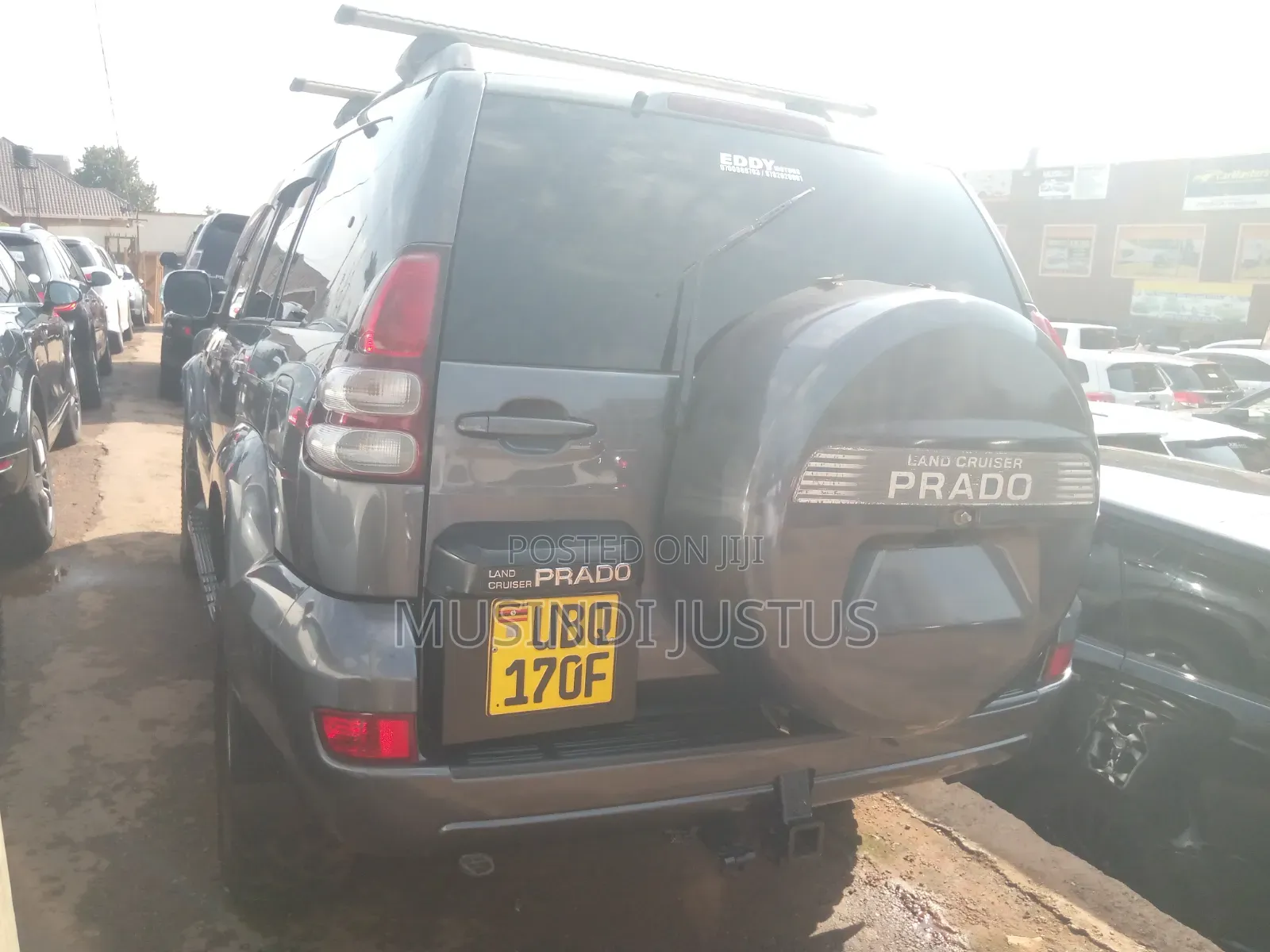 Toyota Land Cruiser Prado 2008 Gray