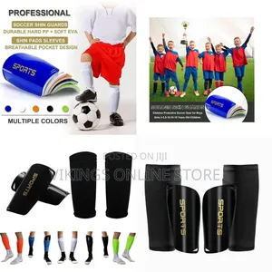 Small Size Suitable for Kids 5-13 Years Old 2 in 1 Pair of Soccer Shin