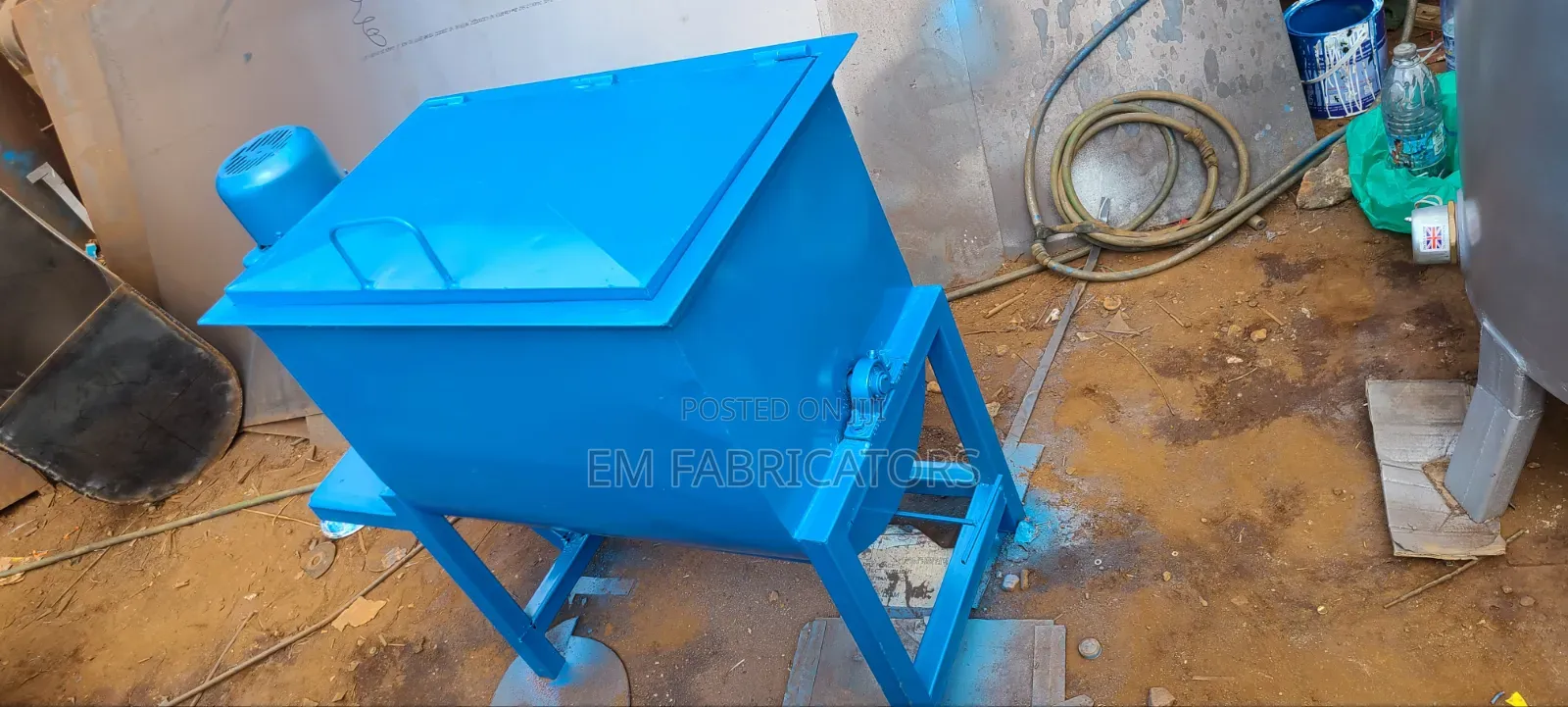 All Purpose Horizontal Mixer. 250kgs Feeds Mixer