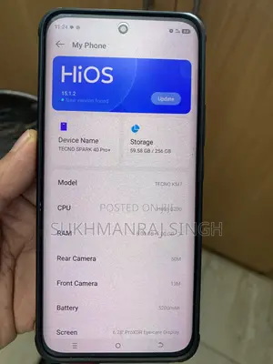 Tecno Spark 40 Pro+ 256 GB Gray