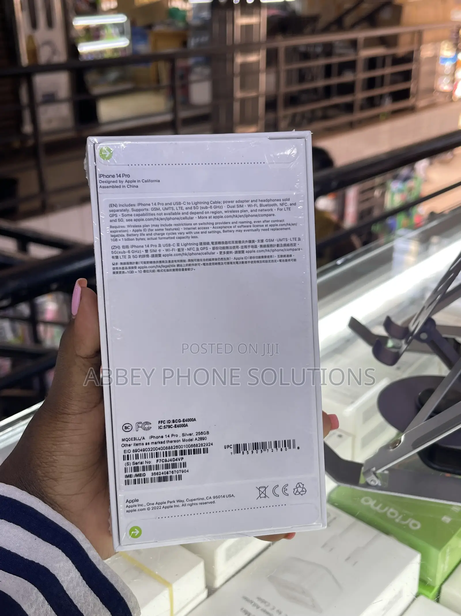 New Apple iPhone 14 Pro 256 GB Silver