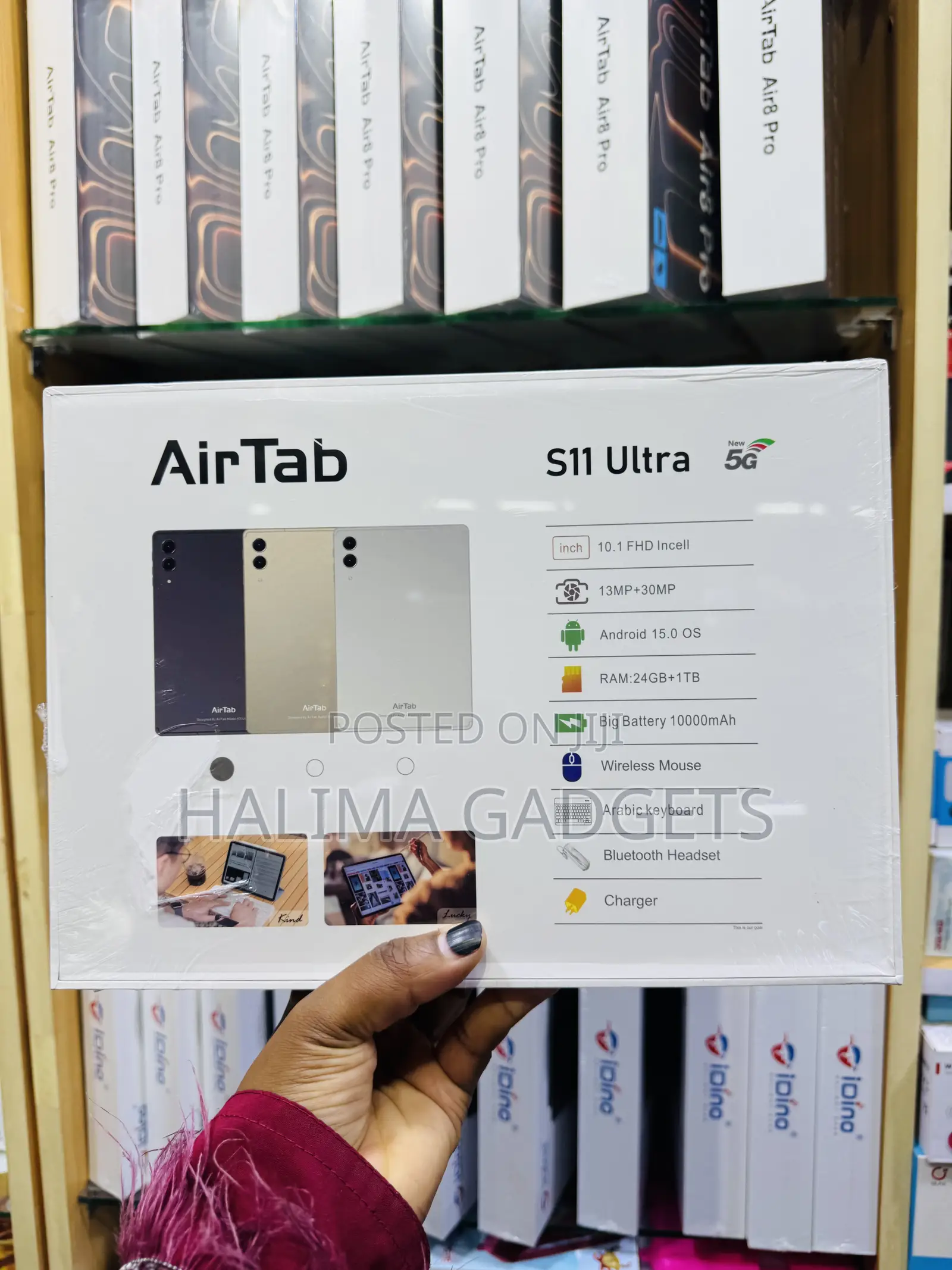 New AirTab S11 Uttra 1 TB Black