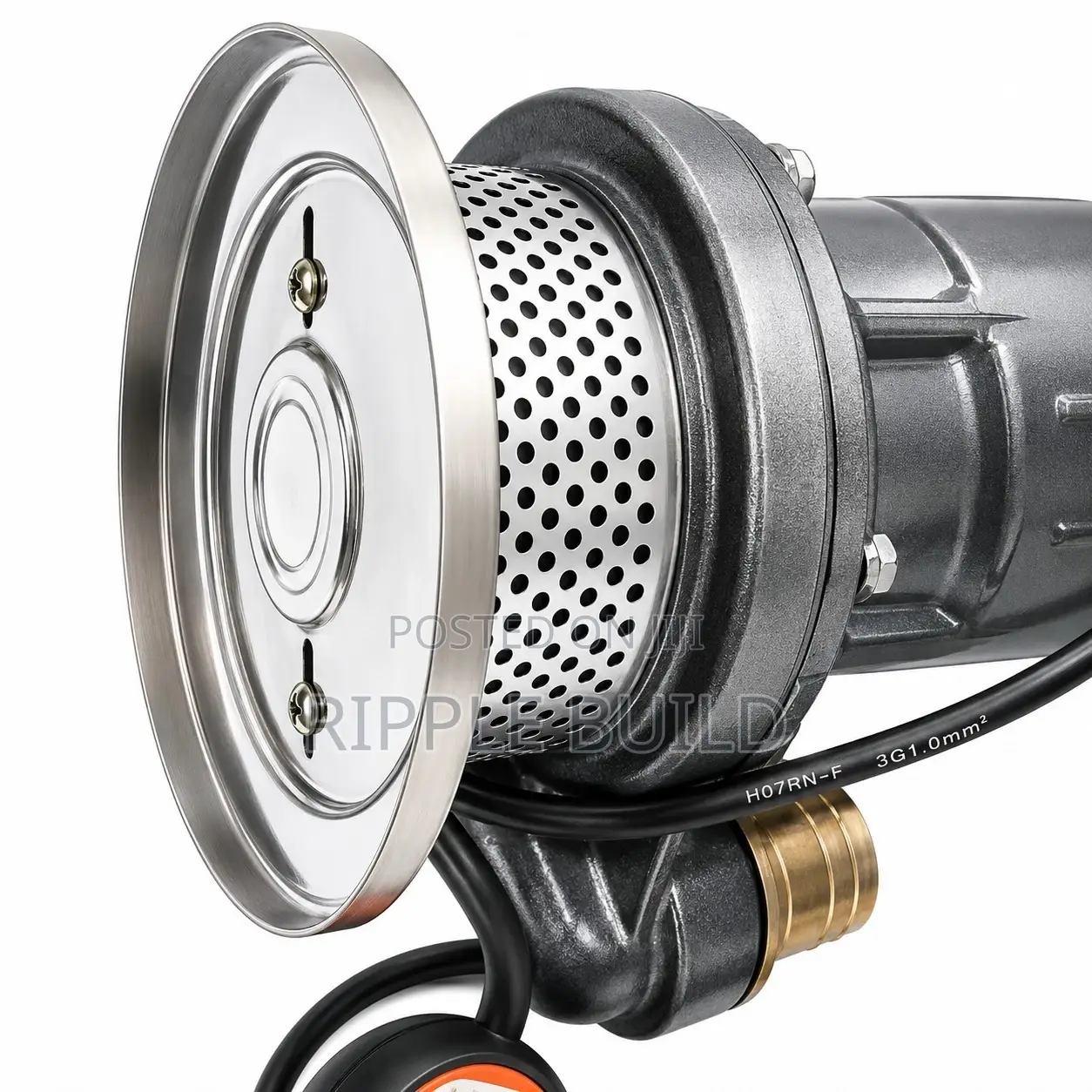 750w Ac Submersible Clean Water Pump 19m Head 21000l/H