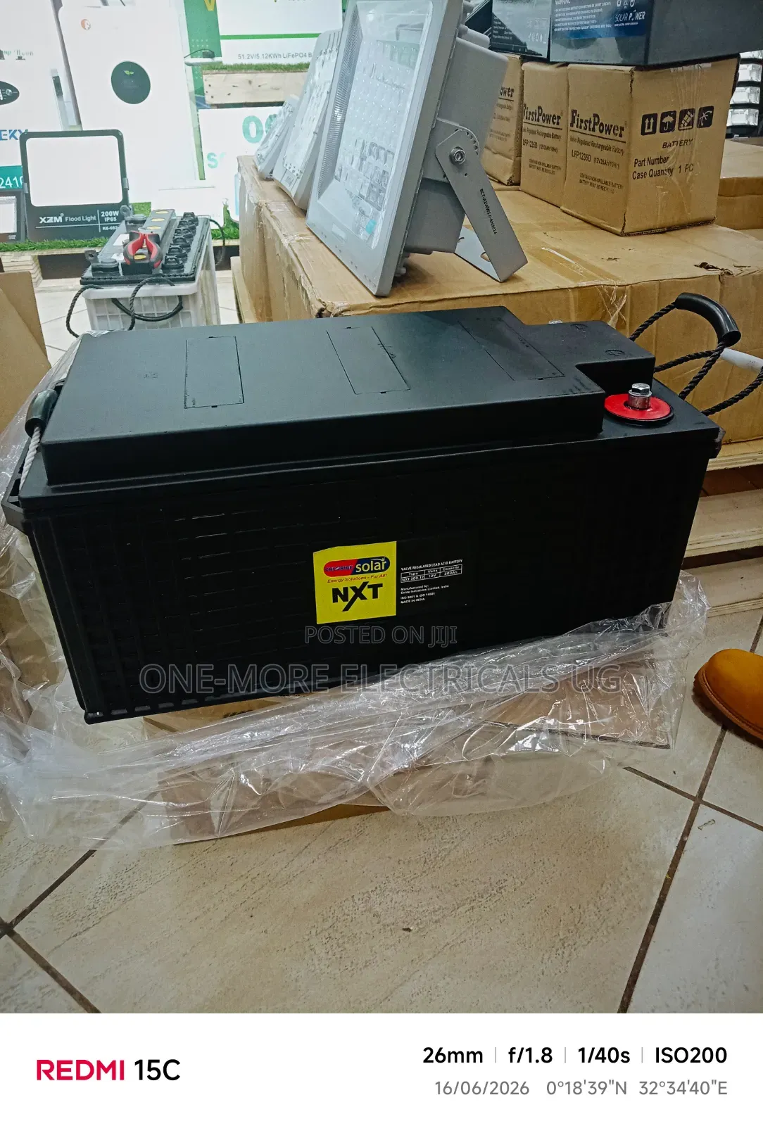 Heavy Duty Maintenance Free Battery 200ah/12volts